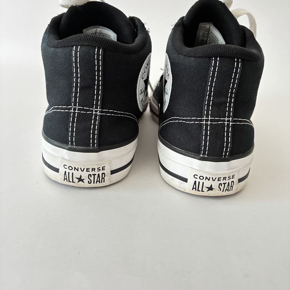 Converse Chuck Taylor All Star Malden Street Mid Canvas Sneakers Black Men's 7 - Picture 6 of 13